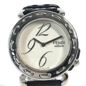 FENDI 8100M Selleria Small Second Men's watch Wristwatch